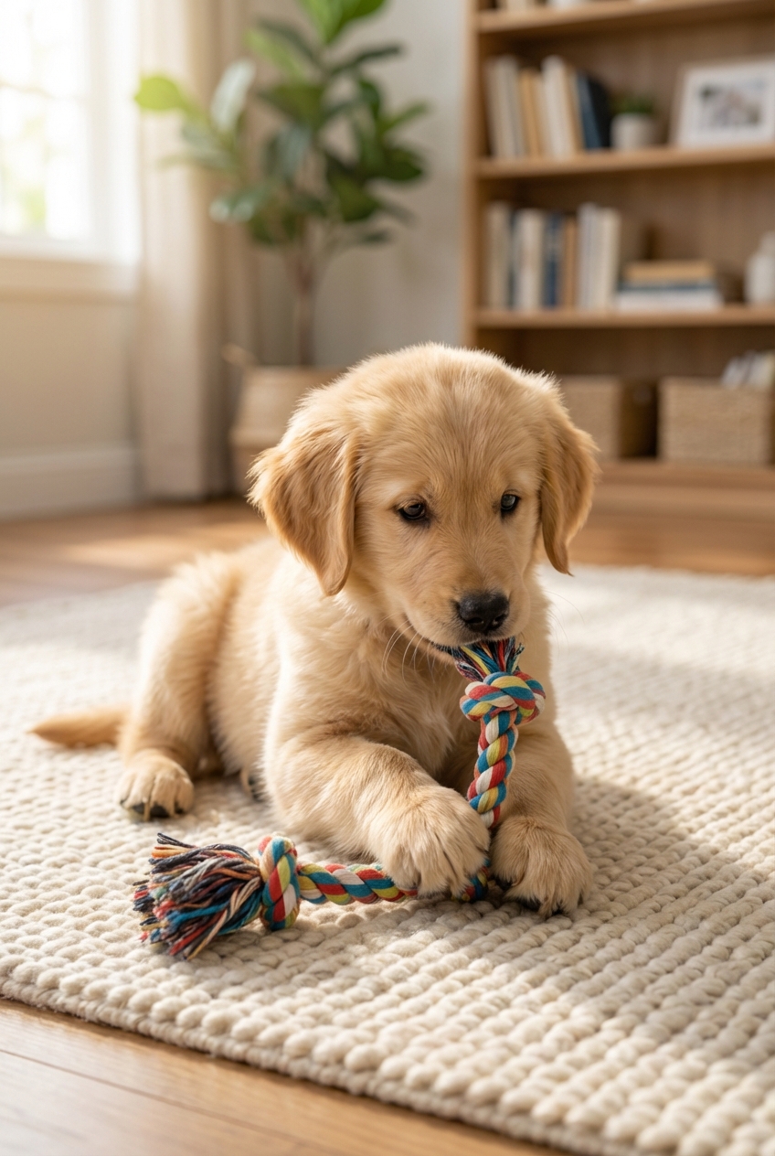 Stop Puppy Biting Daily