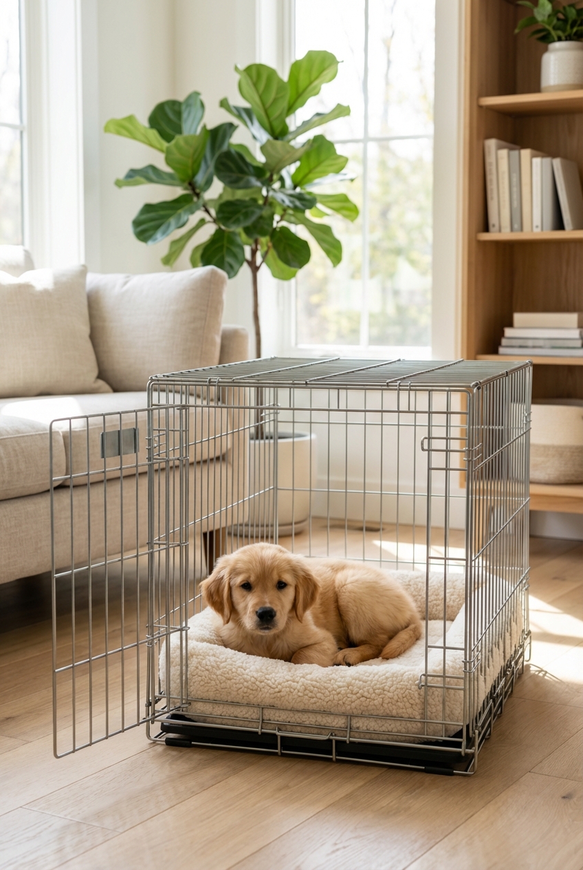 Crate Training a Puppy