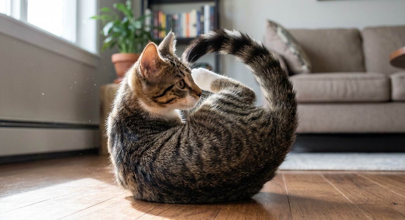 Why Do Cats Chase Their Tails?