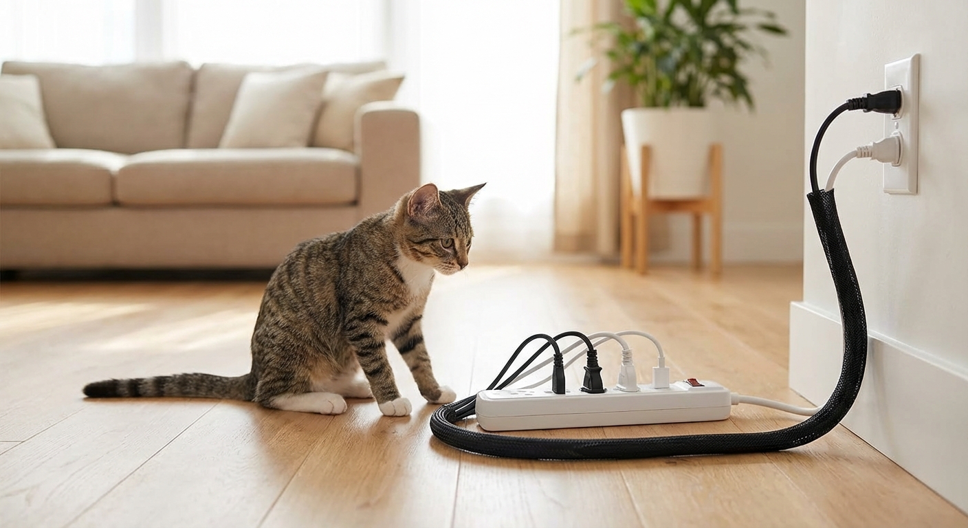 Prevent Cats From Chewing Wires