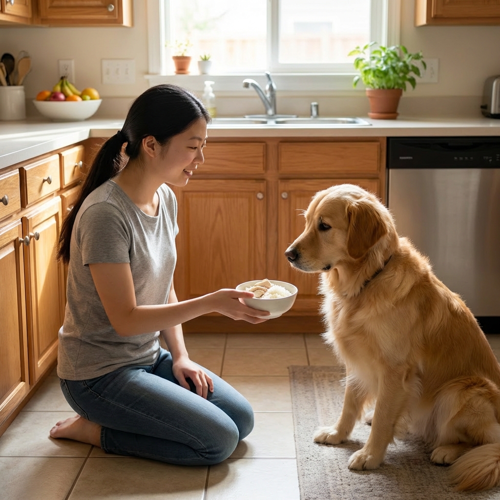 Help a Dog With an Upset Stomach