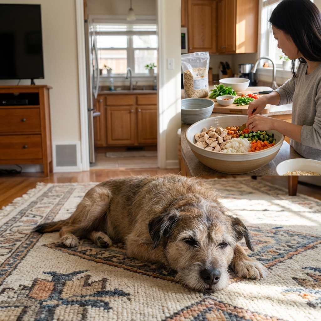 Homemade Dog Food for Senior Dogs With Arthritis
