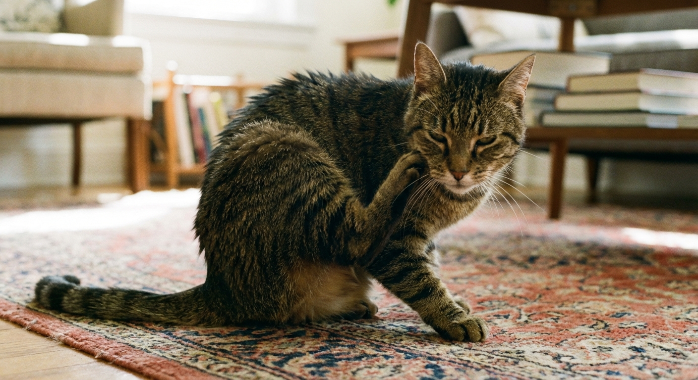 Flea Allergy Dermatitis in Cats